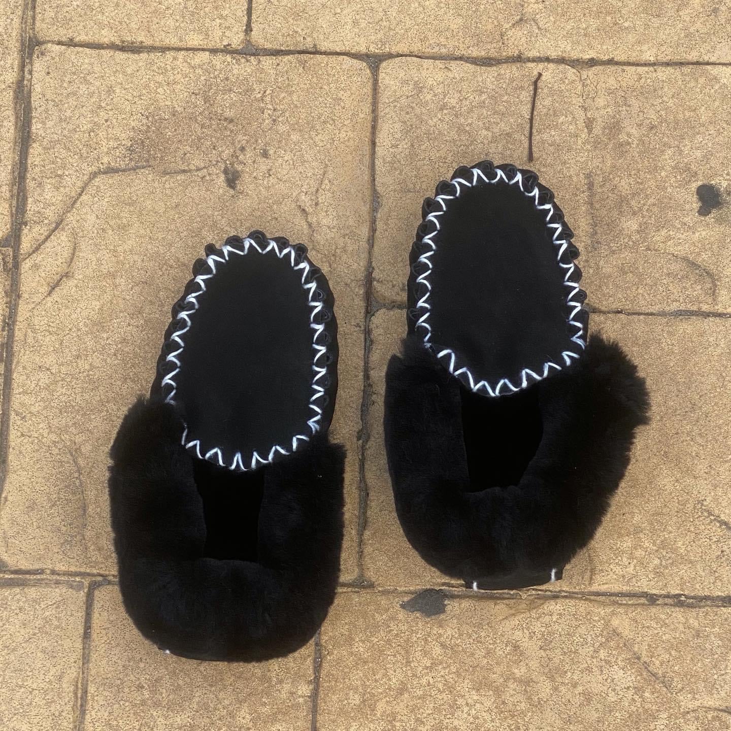 Wool Moccasins